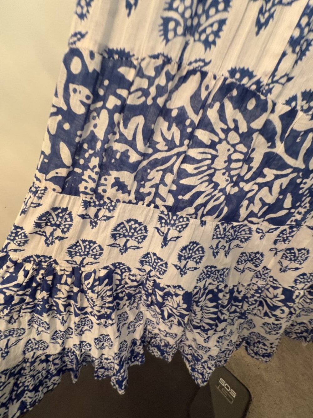 Beautiful Orient 499 Spring-Summer midi-maxi lightweight cotton dress - Picture 11 of 13